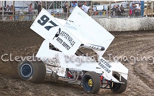 Cortney Dozier Sprint Car Chassis