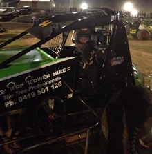 Kane Newcombe XXX sprint car Chassis